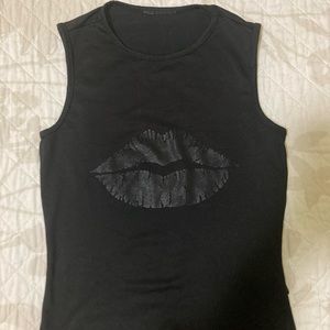 Black fitted top🖤